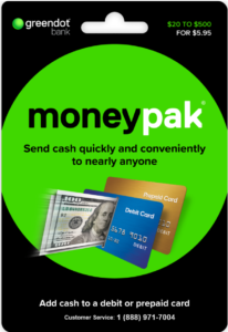 MoneyPak card new design by Green Dot - MoneyPak gift card, MoneyPak scratch card